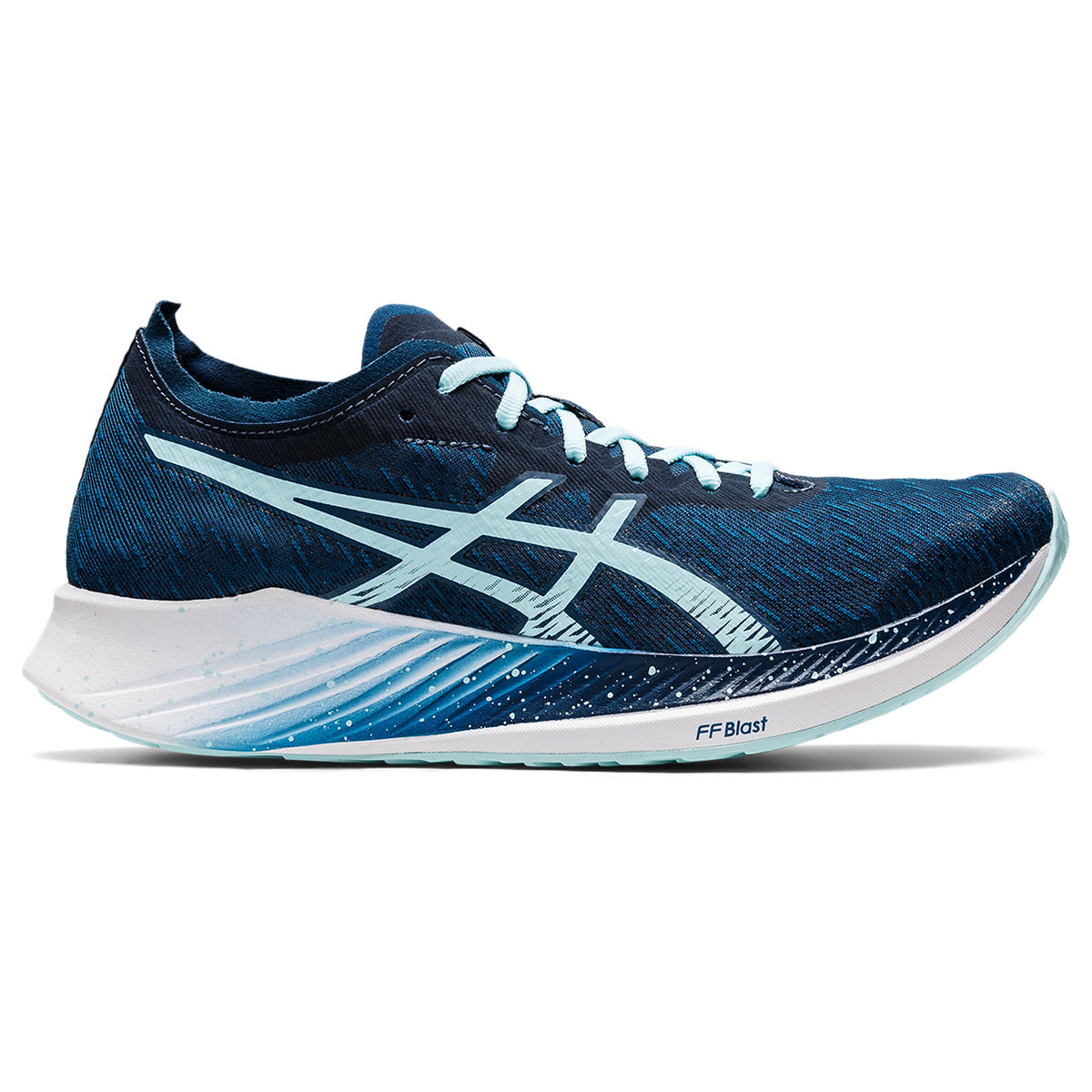 Asics Women's Magic Speed Intermediate Running Shoes - Mako Blue/Clear ...