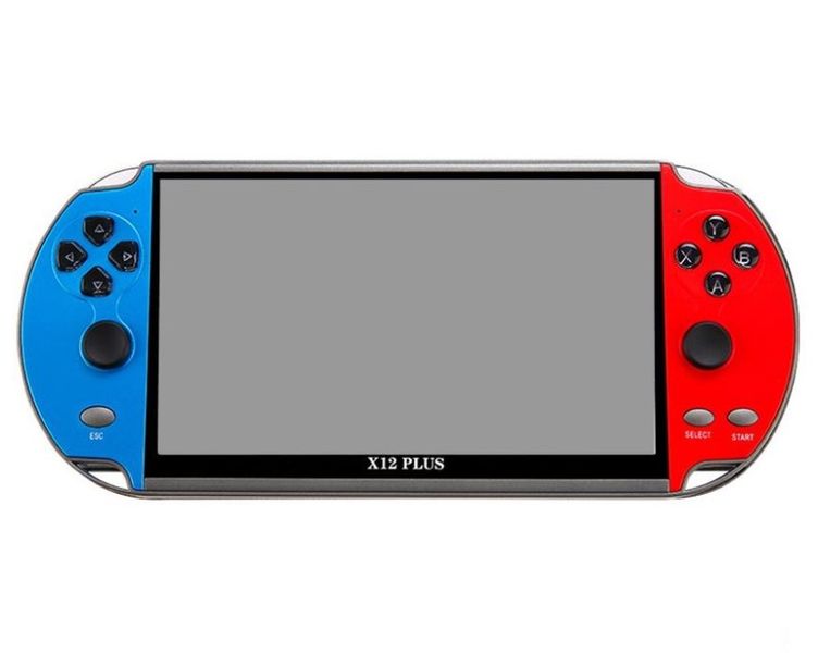 X12 Plus Handheld Retro Game Console-7inch 16 Gb