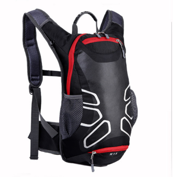 Garmanna Hydration Backpack Bag &amp; 2L Water Bag for Cycling - Black