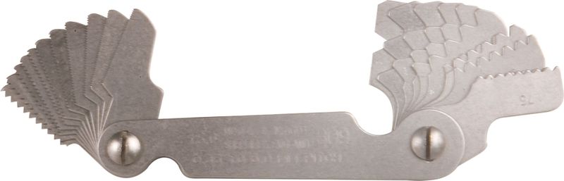 Moore &amp; Wright Gauge Screw Pitch Si Metric 22 Blades