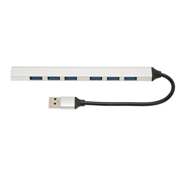 7-Port USB 3.0 Hub, 5Gbps, Aluminium, for PC/Laptop