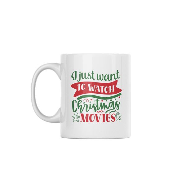 Christmas Movies Festive Christmas Custom Printed Coffee Mug 330ml