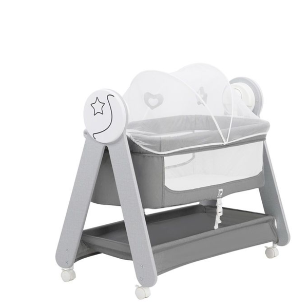3-in-1 Baby Bassinet &amp; Bedside Sleeper - Portable Cradle &amp; Net