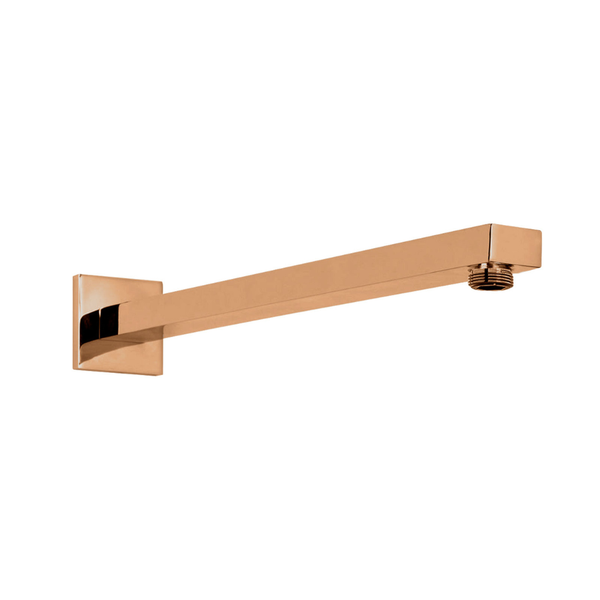 Rose Gold Square Shower Arm