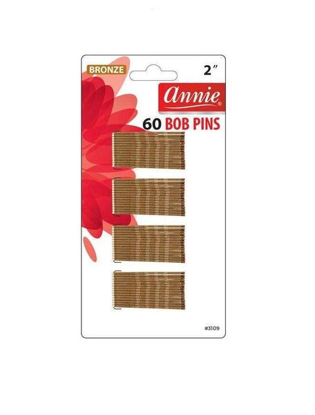 Annie Bob Pins 2In 60Ct Bronze 7 Packs