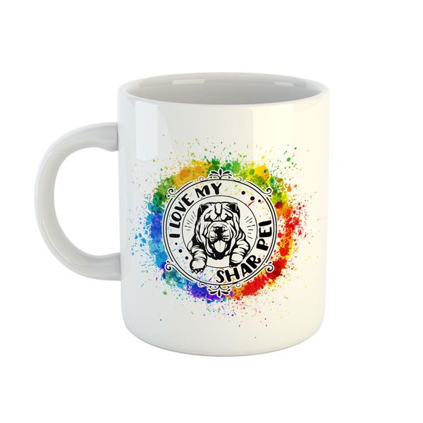 Mug Dog - Shar Pei