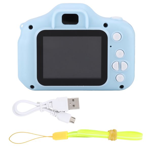 X2 Mini Portable IPS Color Screen Children's Digital Camera HD Camera Blue