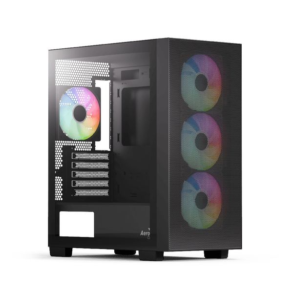 Aerocool B509A Black Mid Tower ATX Gaming Case
