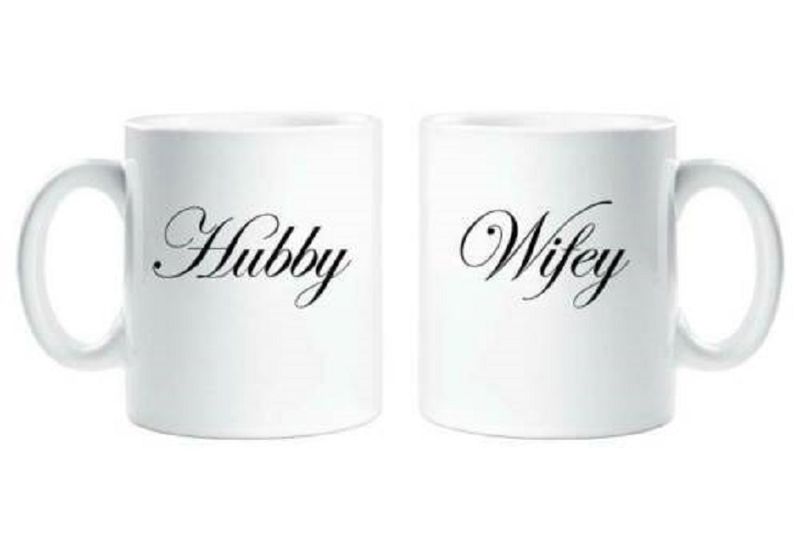 Hubby &amp; Wifey - Coffee Mugs