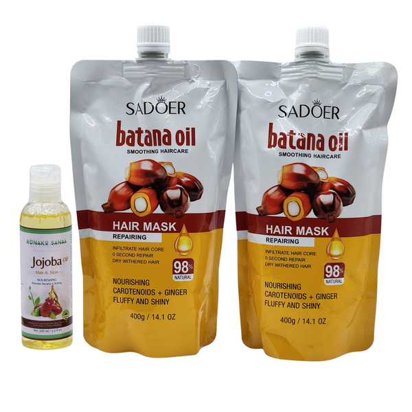 Sadoer Batana Oil Hair Mask - (400ml)