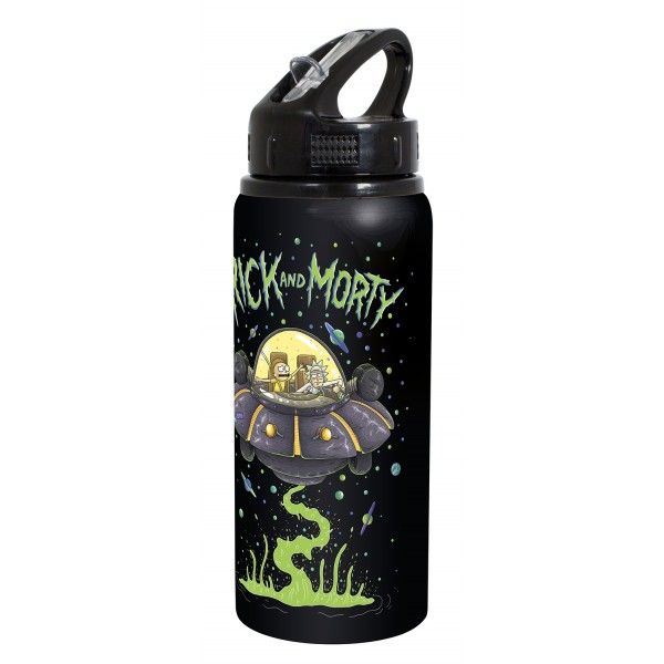 Rick &amp; Morty Sport Aluminium Bottle 710ml