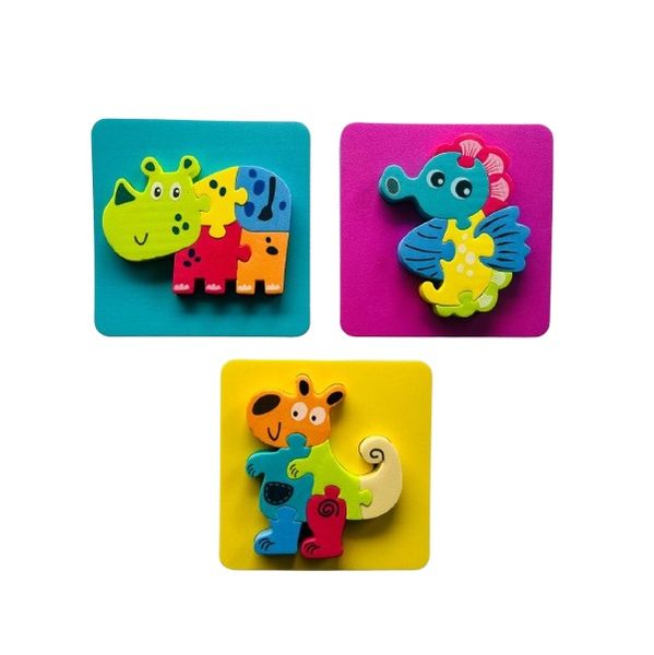 Baby Bath Time Eva Foam Fun Puzzles (Set of 3)
