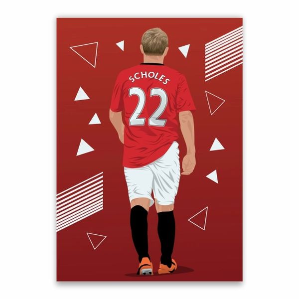 Paul Scholes 22 Poster - A1