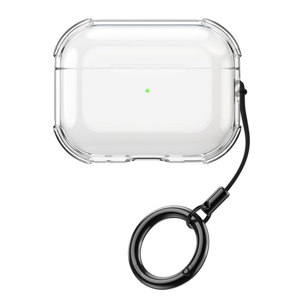 TPU Earbuds Case Cover with Lanyard Compatible with AirPods Pro 3
