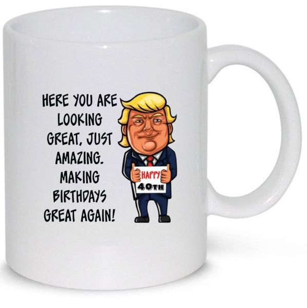 Birthdays Donald Trump V3 Pack Mug