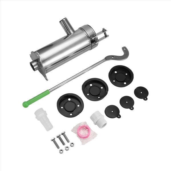 Hand Well Pump Stainless Deep Well Hand Pump Pitcher Compatible with None