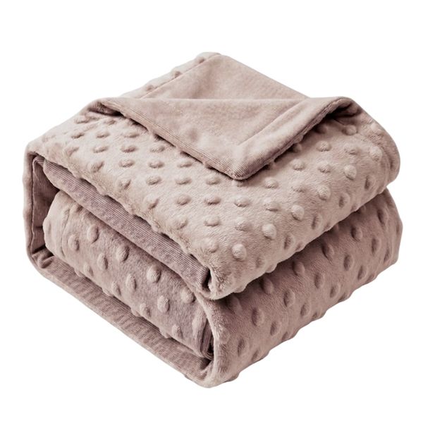 Baby/Toddler Mink Dotted Throw/Blanket 150cm x 200cm All-Season Large