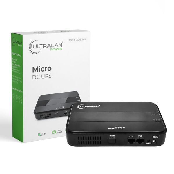 UltraLAN Micro UPS 45W 8.8AH Wifi/Router backup