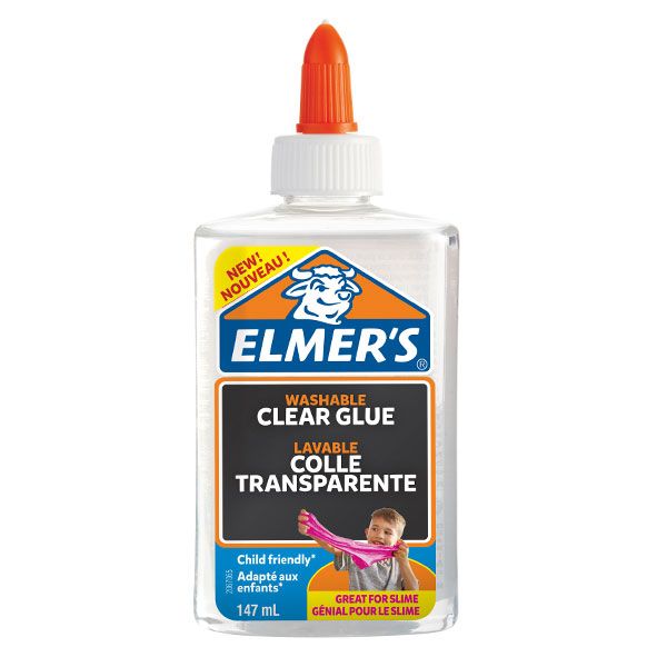 large bottle of clear glue