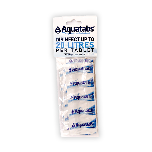 Aquatabs 67mg Water Disinfecting Tablets