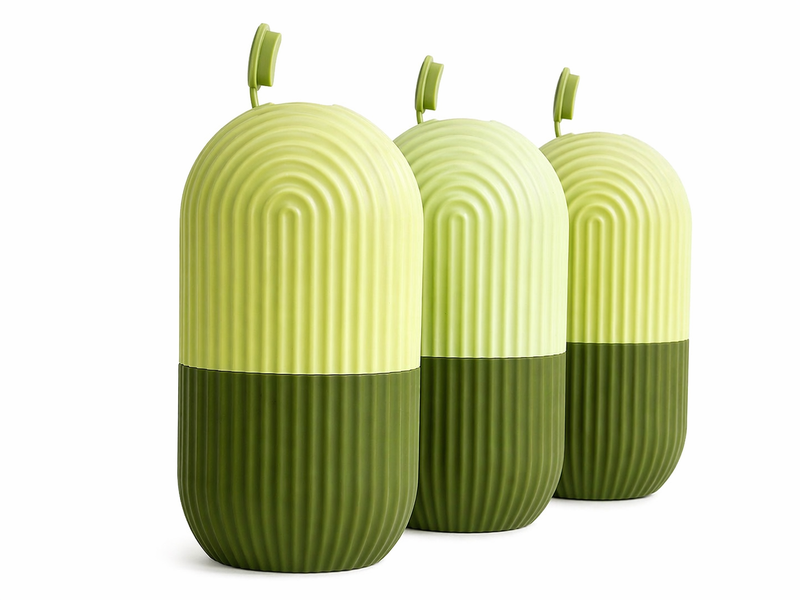 Silicone Ice Face Roller Set (3 Pack) - Depuffing and Cooling Tool