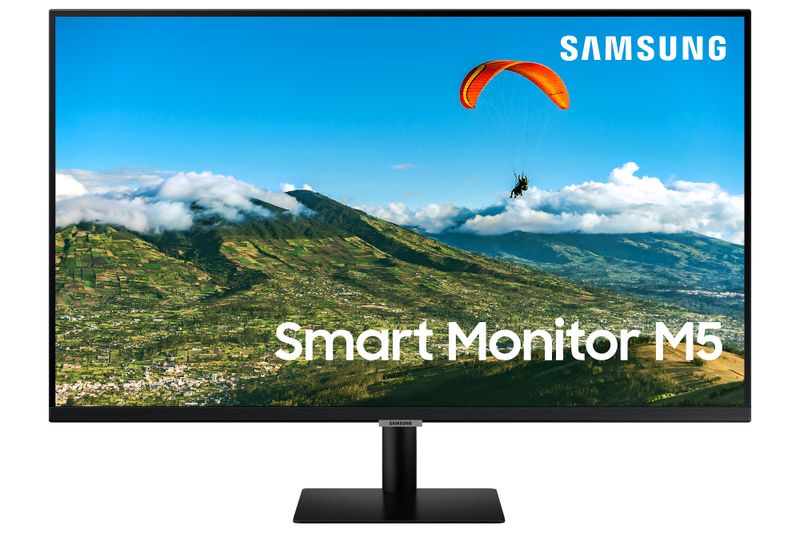 Samsung 32" Smart Monitor - The World s 1st Do-It-All Screen - LS32AM500