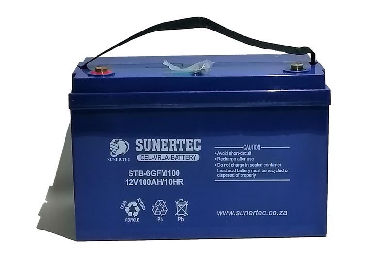 Sunertec Gel Battery 100ah-12V