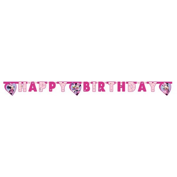 Minnie Junior Happy Birthday Die-Cut Banner