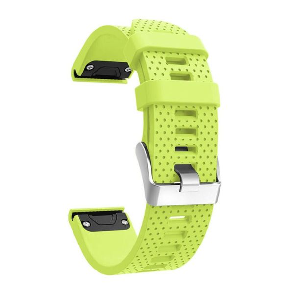FocusFit Garmin Fenix 5S/6S/7S/Instinct 2S 20mm Quick Fit Silicone Strap