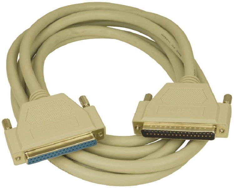 L-Com (CRMN37MF-10) Computer Cable, D Subminiature Plug, 37 Way, 3.05 m