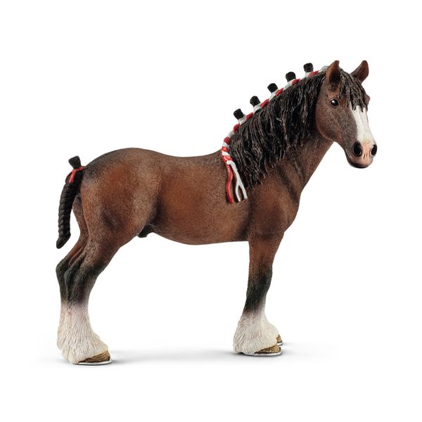 Schleich Farm World - Clydesdale gelding (12cm Tall)