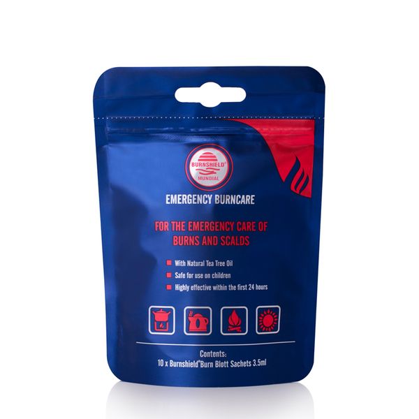Burnshield Mundial Sachet Travel Pack