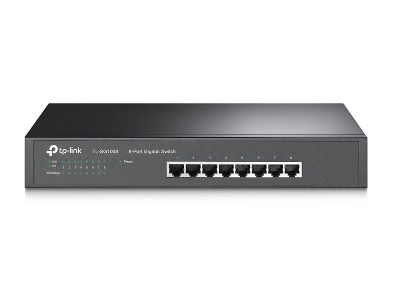 8-Port Gigabit Desktop/Rackmount Switch