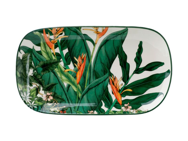 Maxwell and Williams Night Garden - Oblong Platter 35x19cm