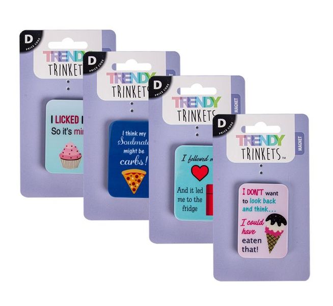 Fridge Magnet Sayings (4 Pack)