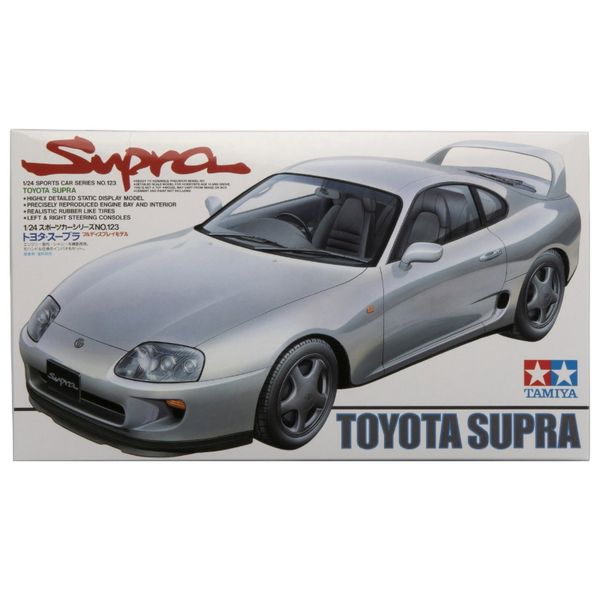 Tamiya 1/24 Toyota Supra Car Plastic Model Kit