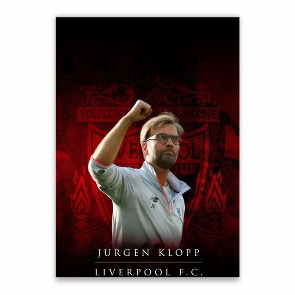 Jurgen Klopp Liverpool FC Poster - A1