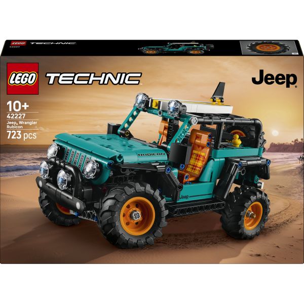 LEGO® Technic Jeep® Wrangler Rubicon SUV Building Kit 42227