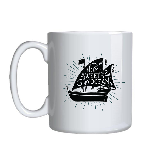 Ocean Mugs for Adventure Lovers Funny Trendy Graphic Cup Design Present 013
