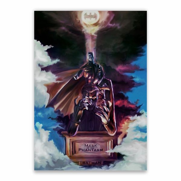 The Mask Of The Phantom Batman Poster - A1
