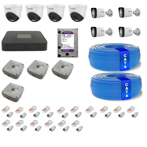 Tiandy Outdoor/Indoor Ip Kit