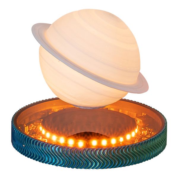 High End Luxury Magnetic Levitation Saturn Shaped Night Light