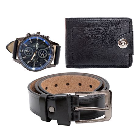 Watch wallet 2025 belt combo