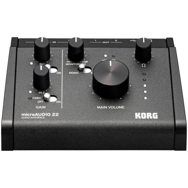 Korg microAudio 22 2x2 USB-C Audio Interface