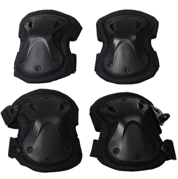 Tactical Knee and Elbow Guard - Black