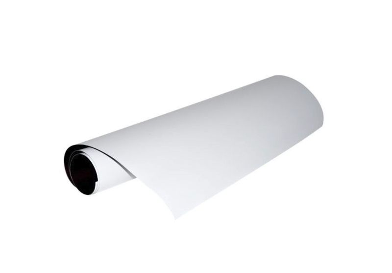 Magnetic Flexible Sheet (1000x610mm - White) Pack of 2