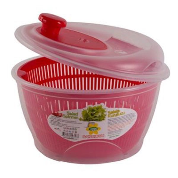 Salad Spinner - 5-litre - Pink
