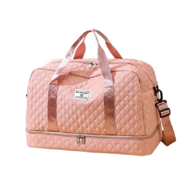 Waterproof Large Capacity Nylon Duffel Travel Bag Handheld/Shoulder Use