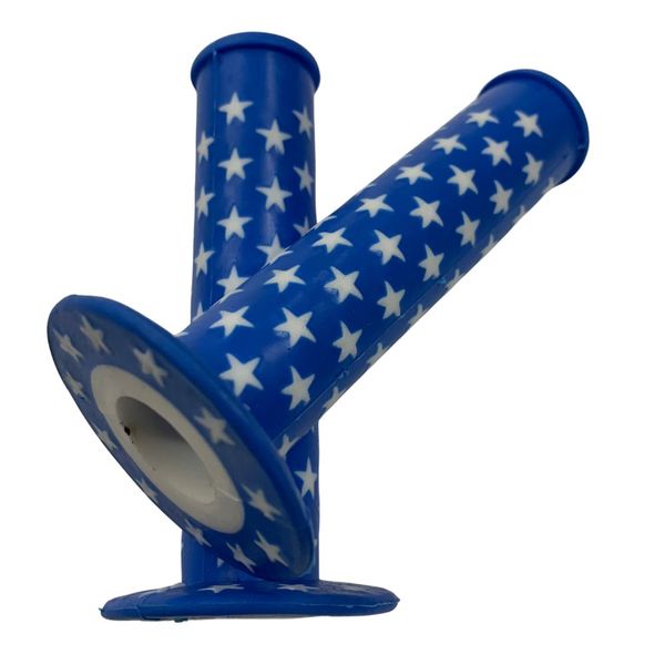 Aftermarket BMX Star No Hole Red Grips