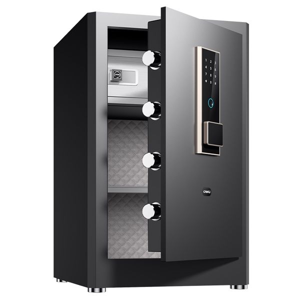 Deli Heavy Duty Carbon Steel Fingerprint &amp; Digital Security Safe 60x38x36CM
